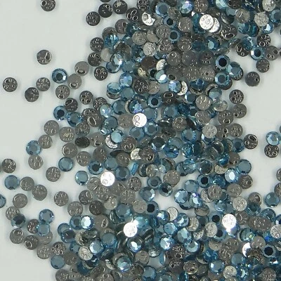 SS6 PR AQB-HF * 50 strass Preciosa fond plat hotfix SS6 (2,00m) AQUAMARINE BOH.