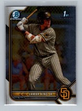 2022 Bowman Draft Lamar King Jr. 1st Bowman San Diego Padres