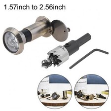 Front Door Peephole Viewer Apartment Essentials Security Peep Hole for 1.6-2.5"