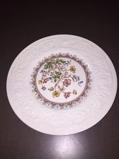 Booth England  Corinthian Wild Rose 8! Inch Dessert Plate