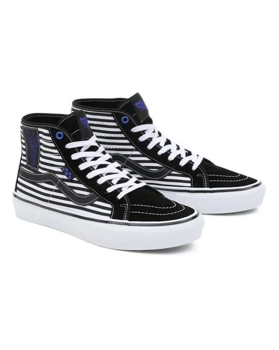 VANS x BREANA GEERING MEN\'S 7.5 SKATE SK8-Hi DECON BLACK HI TOP SNEAKER NWOB Vans Breana Geering x Skate Sk8- Decon High Black White for  main image 2