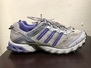 Adidas Kanadia TR2 G18700 Women gray/purple lace up shoes size US 10 EUR  42.5 | eBay