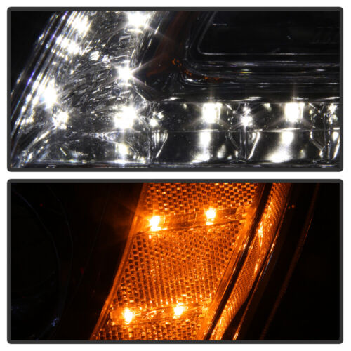 2011-2014 Chrysler 300 Chrome Bezel Halogen Type Headlight Headlamp Driver Side - Picture 7 of 8
