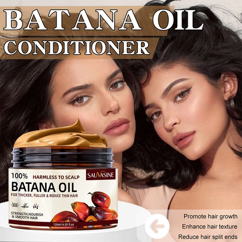 2PCS Pure Batana Oil Conditioner Hair Growth Thicker Fuller Hair Anti Hair Loss - Bild 2 von 12