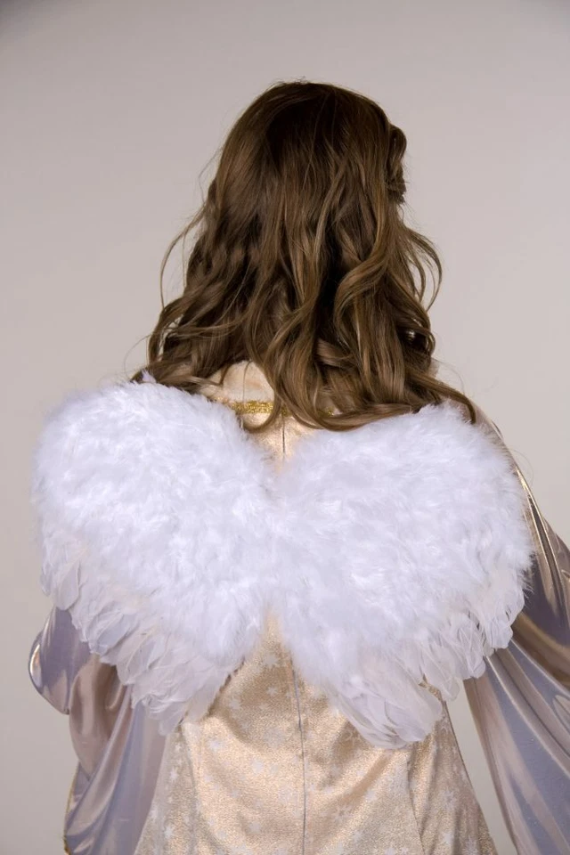 FESTARTIKEL MÜLLER Engelflügel aus echten Federn Engel Christkind Kinderflügel