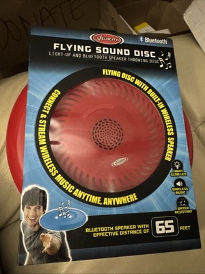 Velocity Flying Sound Disc Bluetooth Speaker - Orange