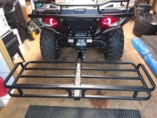 STEEL EXCESS CARGO CARRIER HITCH MOUNT CAR ATV SUV