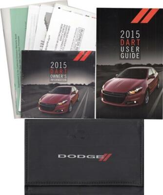 2015 Dodge Dart User Führung Mit Schutzhülle Und DVD Bedienungsanleitung