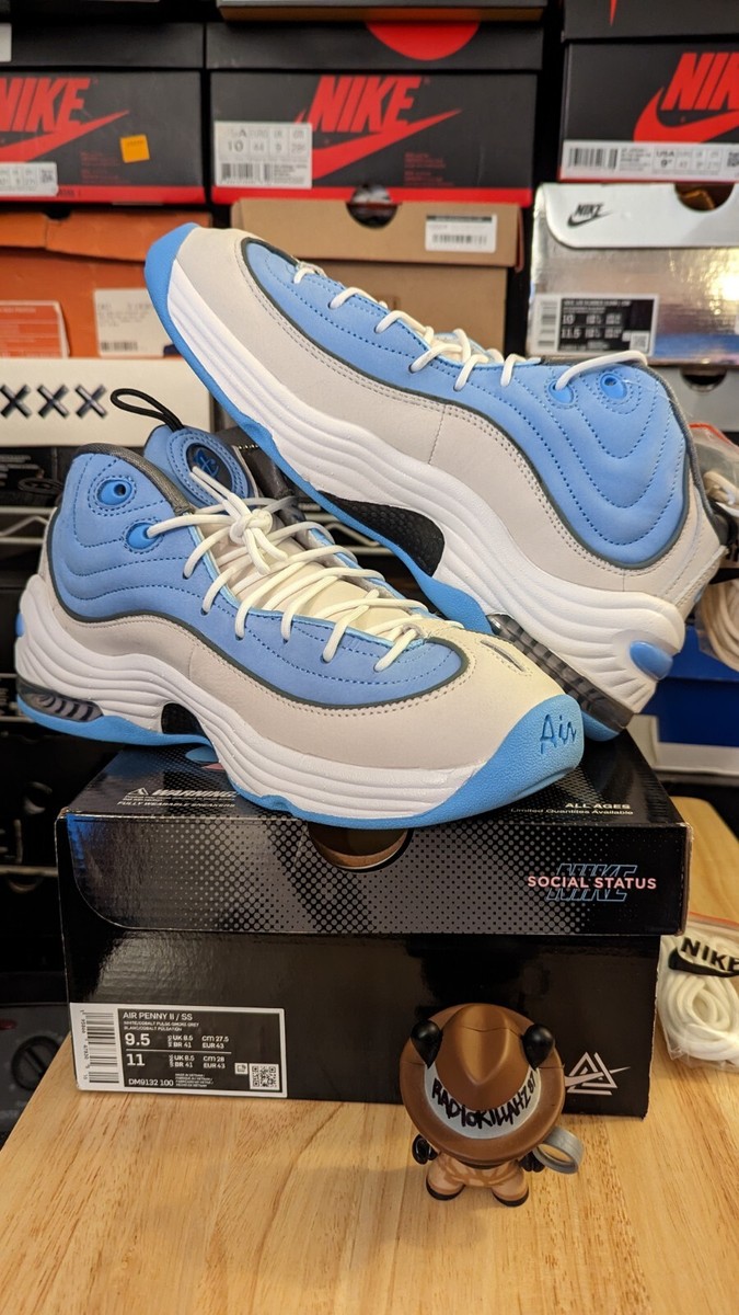 Size 9.5 - Nike Air Penny II Blue 2022 | eBay