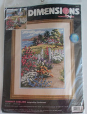Dimensions 2473 SUMMER SUBLIME Needlepoint Kit - NEW, SEALED