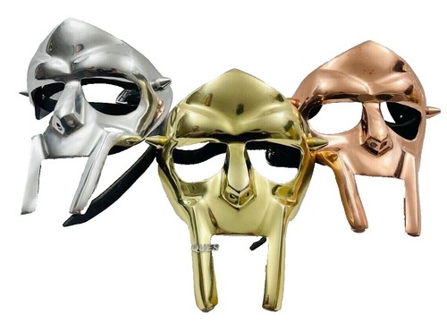 mf doom マスク　ゴールド　madvillain Amazon.com: ANTIQUE HANDICRAFT HUB MF Doom Gladiator Mask, Mad