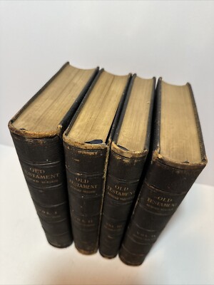 Antique - Holy Bible - Revised Version - 1885 - Old Testament 4