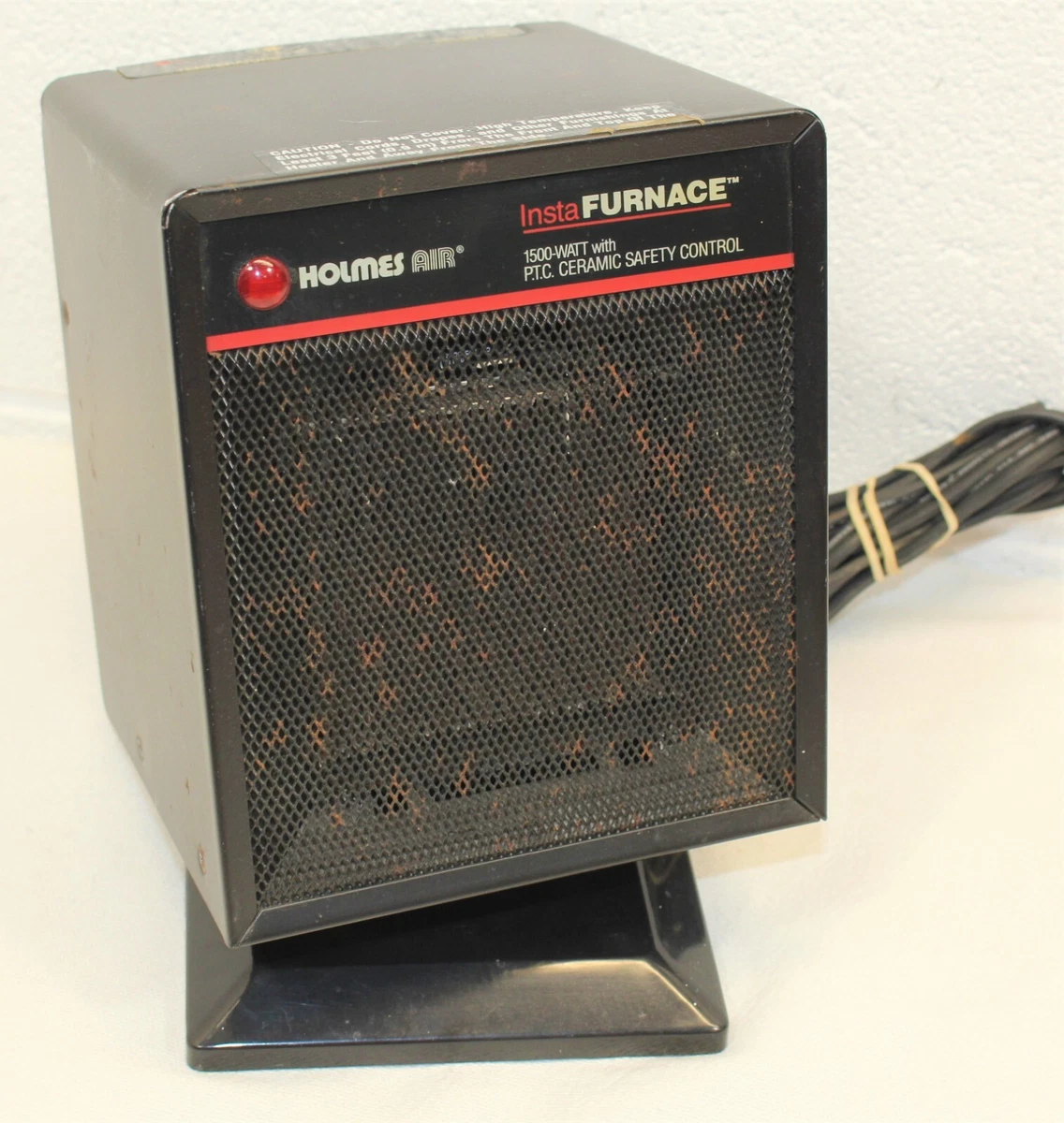 Holmes InstaFurnace w/ Thermostat 1500W Space Heater Tilting CLEAN! WORKS!  | eBay