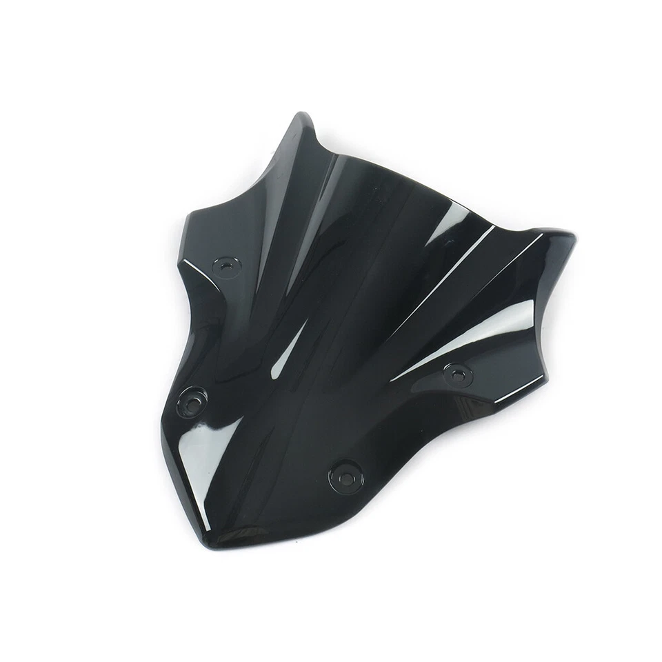 Front Windscreen For Kawasaki Z900 2017 2018 2019 Motorcycle Black Windshield Foto 2 de 4