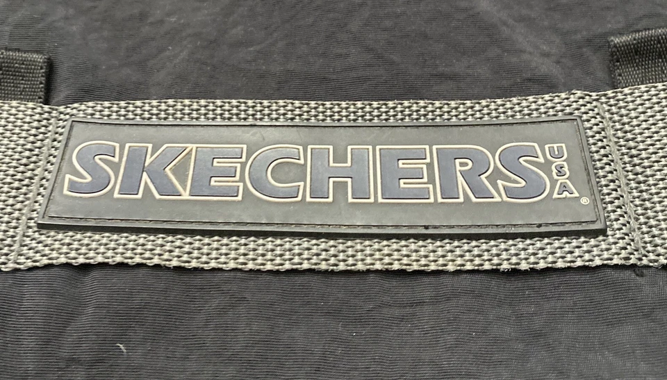 Bandolera Skechers Nylon Y2K Bolso Mensajero Grunge Patinador Negra Mochila Gorpcore Foto 2 de 4