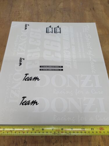 Team Donzi 193 Decals for boat for a cat or vee hull 193 r/c boat modeler - Picture 6 of 7
