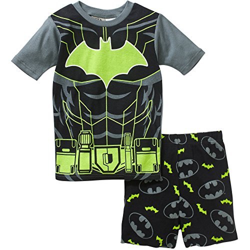 Set Pigiama Pantaloncini Batman Ragazzo Glow in the Dark Ragazzo, Taglia 10 - Foto 1 di 1