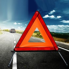 AUTO WARNDREIECK SUPER MINI PKW LKW KFZ WARNSCHILD ERSTE HILFE NOTFALL DREIECK