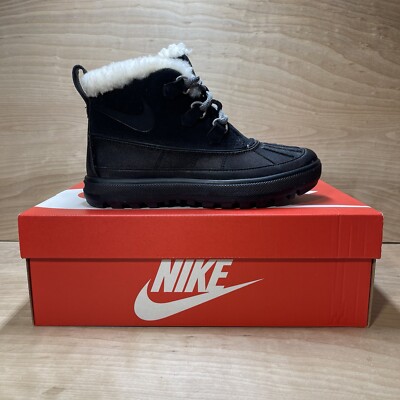 Nike Woodside Chukka 2 Womens Size 6.5 Black Anthracite Boots