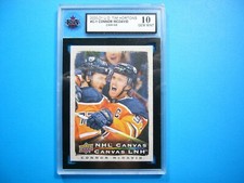 2020/21 UPPER DECK TIM HORTONS CANVAS HOCKEY CARD #C-1 CONNOR MCDAVID KSA 10 GEM