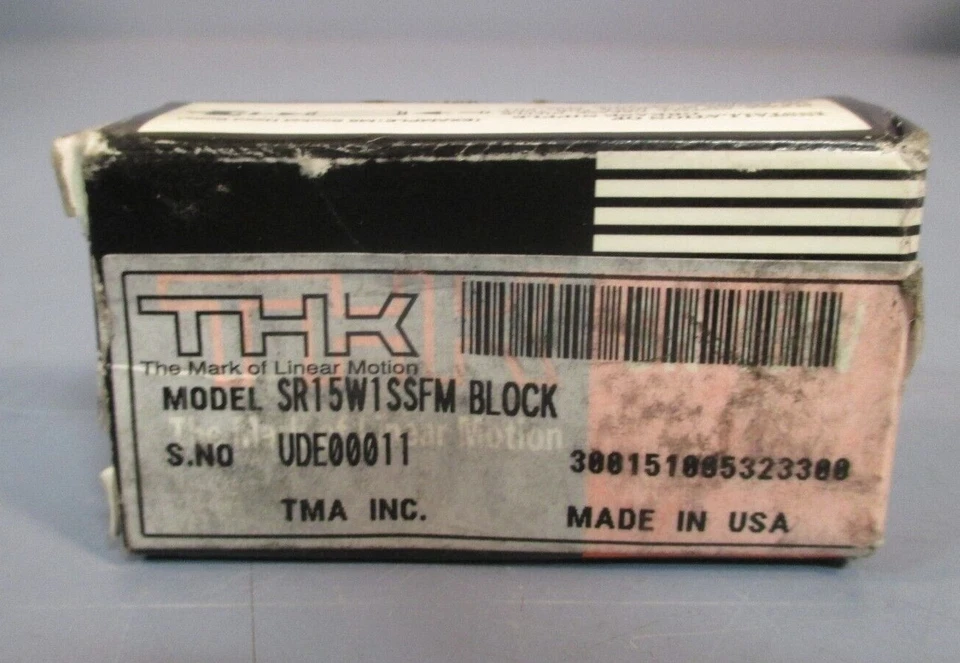 THK Radial Linear Guide Block SR15W1SSFM - Image 3 of 4
