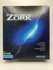 Vintage 1993 Big Box "Return to Zork" by Infocom for the Mac