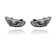 Headlight For 15-17 Accent-Sdn 15-16 Hatch,Stndrd CAPA Set 921021R710 921011R710