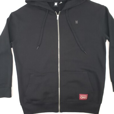 BTS IN THE SOOP ZIP-UP HOODIE （BLACK_L） 2024 FESTA] BTS Zip-up Hoodie (BLACK) - A-KPOP