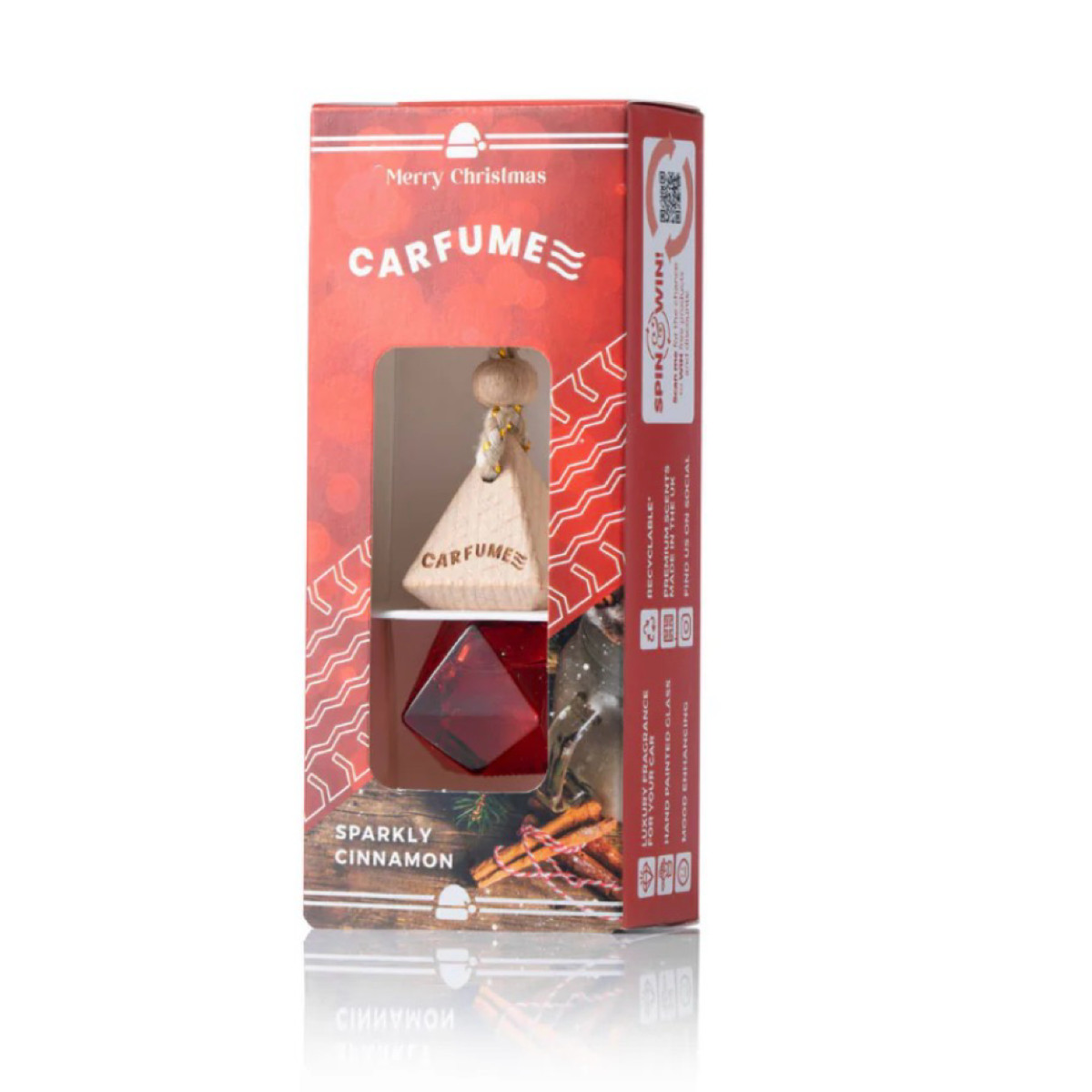 CFXMSC Car Air Freshener Sparkly Cinnamon Limited Edition Scent Car Care Carfume - Image 2