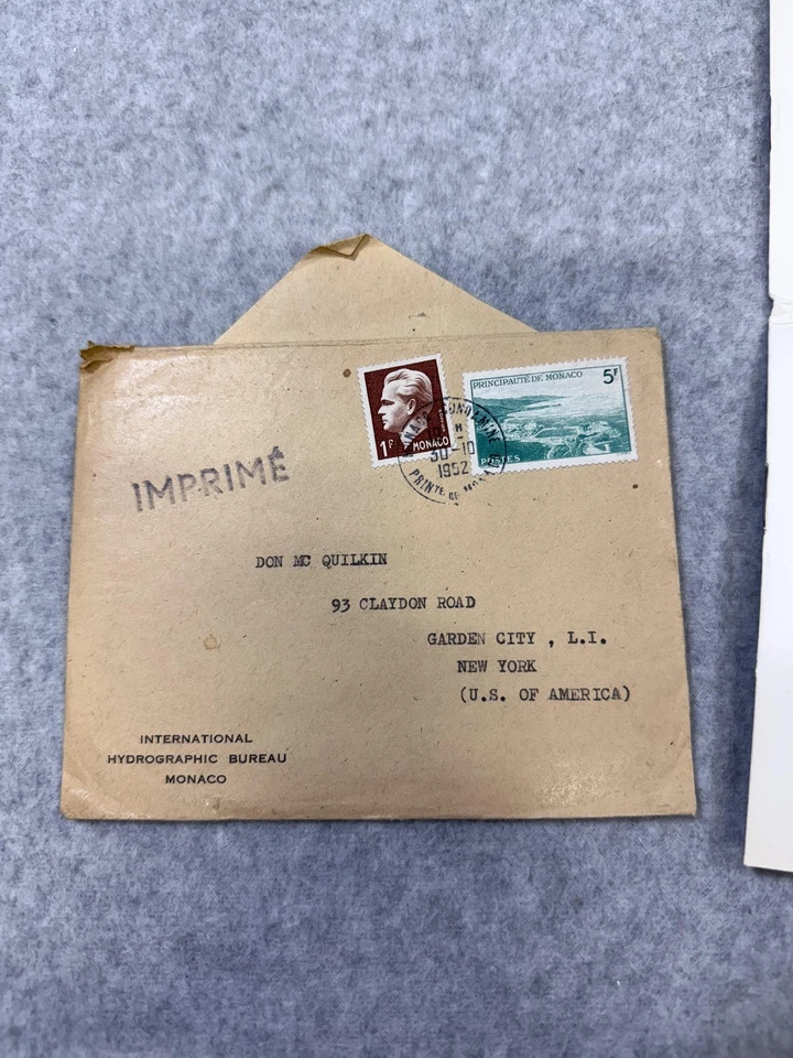 List Of Publications International Hydrographic Bureau 1952 Monaco Nautical — 第 2/4 张图片