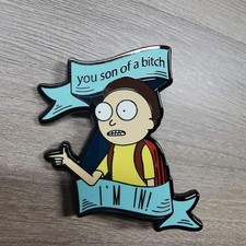 Funny Cartoon Character Enamel Pin Decision Quote Lapel Pin Cute Cartoon