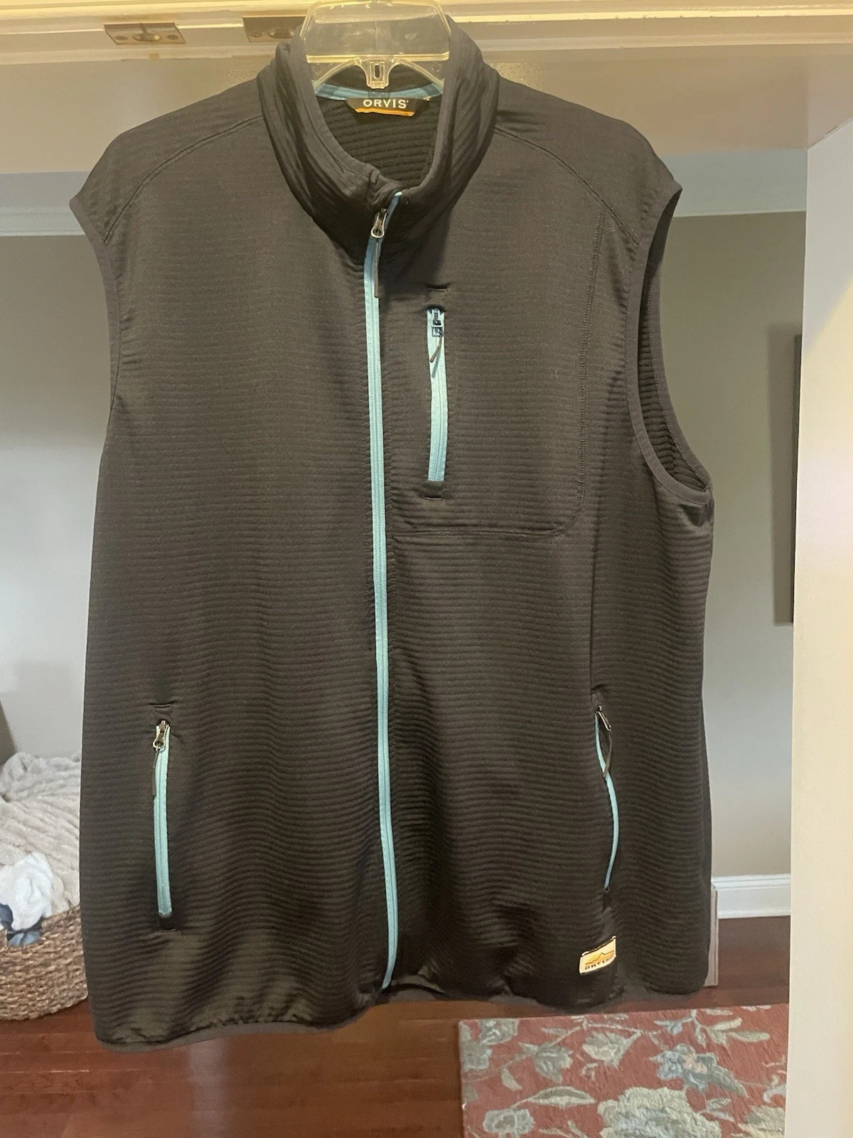 Orvis Horseshoe Hills Vest Men’s XL Navy Blue