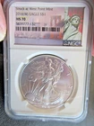 2016(W) Struck at West Point Mint Silver Eagle S$1 NGC MS70 #5839777-132