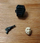 Hasbro GI Joe  Zartan mask backpack gun pistol weapons accessories