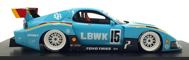 Resina escala 1/18 velocidad máxima TS0543 - Mazda RX-7 LB-Super Silhouette #15 LB Europa Foto 3 de 4
