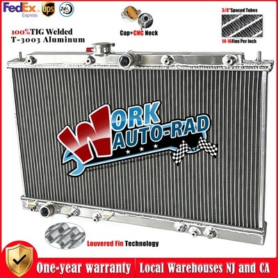 Aluminum Radiator For Honda Accord LX EX 3.0L Acura TL 3.2L V6  1998-2002 1999