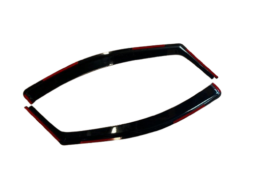 LAS VW CADDY MK5 2021 ONWARDS WIND-SUN-RAIN DEFLECTORS IN CHANNEL TINTED 2 PCS - Picture 5 of 13