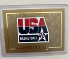 1991-92 NBA Hoops Team USA Basketball Gold Insert Card Dream Team Michael Jordan