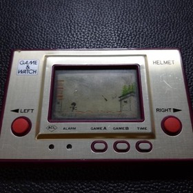 Nintendo Game & Watch Helmet CN-07 Japanese Retro Handheld System Console 1981