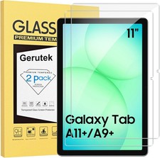2-Pack Tempered Glass Screen Protectors for Galaxy Tab A11 /A9 11 Inch, HD Clea