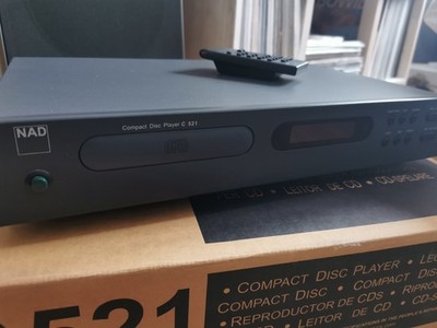 NAD C521 CD PLAYER - Sehr guter Zustand mit Original FB, BDA, VP