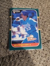1987 Donruss The Rookies - Kevin Seitzer #15 (RC)