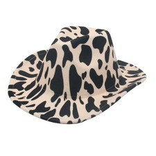 Rolled Brim Jazz Hat Curved Edge Fedora Unisex Hat