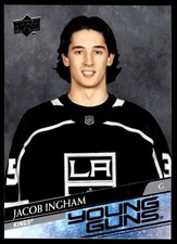 2020-21 UPPER DECK YOUNG GUNS Jacob Ingham - Rookie Los Angeles Kings #706