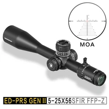 DISCOVERY ED 5-25X56SFIR MOA FFP .308 .50 Shooting Hunting Rifle Scope Sight