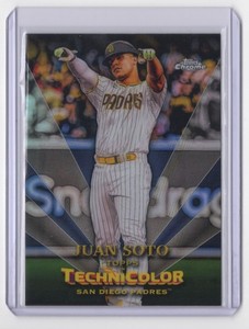 2023 Topps Chrome in Technicolor Juan Soto San Diego Padres #TT-4