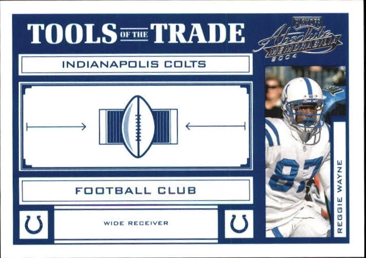 Reggie Wayne trading card