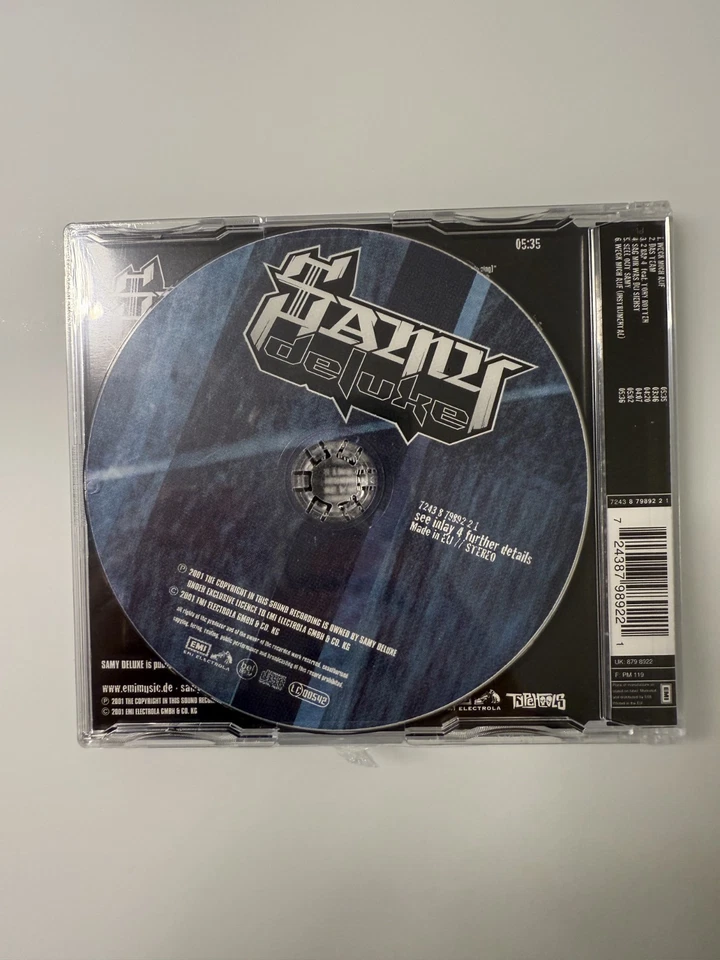 Samy Deluxe - Weck Mich Auf EP CD NEU & OVP in Folie 2001 MEGA RAR - Bild 2 von 3