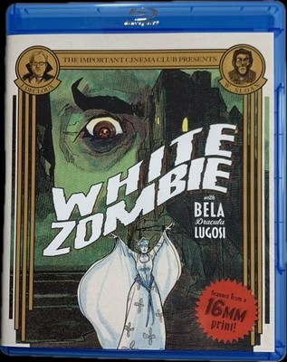 Blu Ray White Zombie - Gold Ninja Video Limited Edition OOP RARE