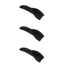 3 Pieces Headphone Replacement Headband Pad Cover Zipper Padding
